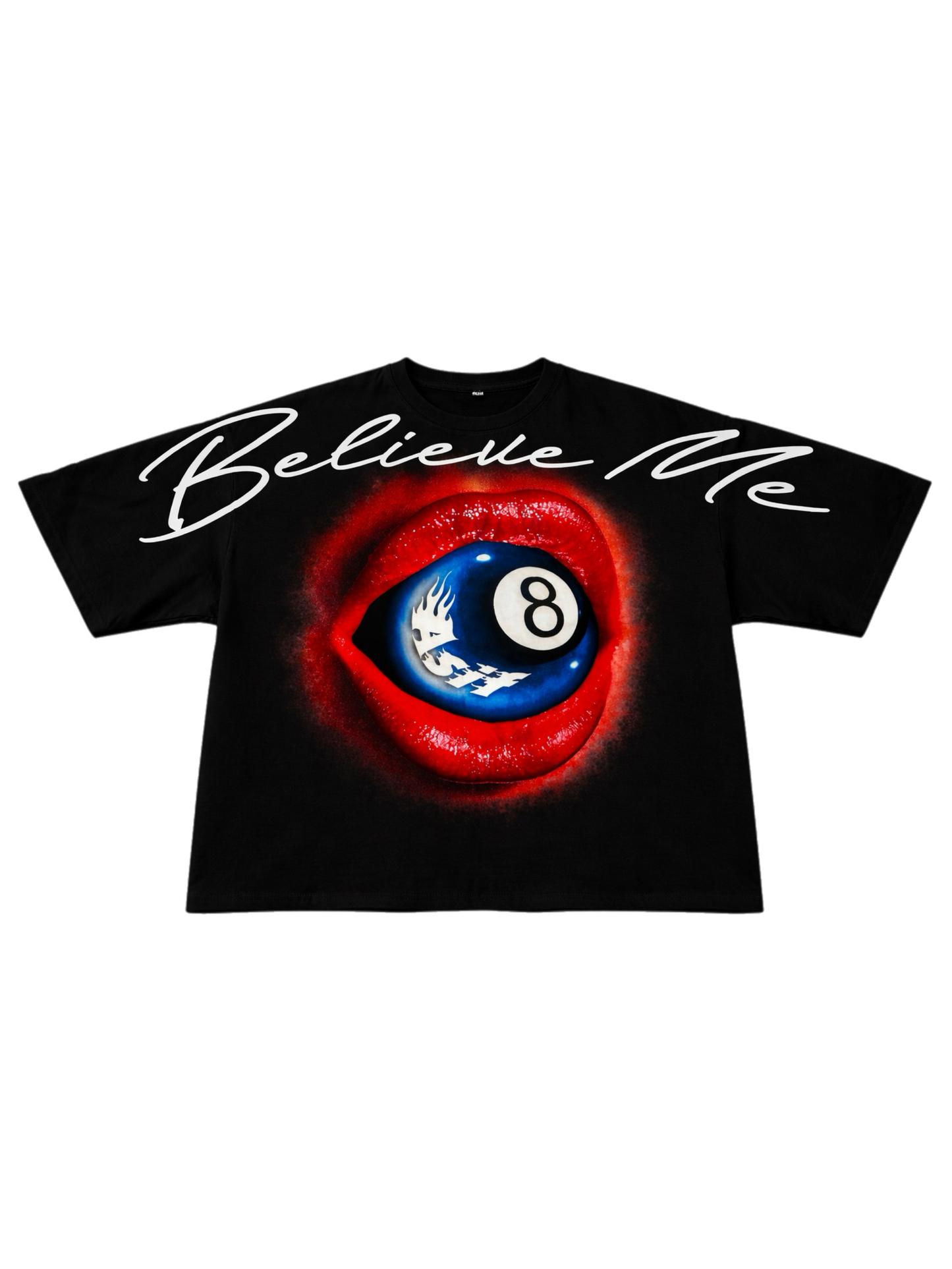 Black "Believe Me" Tee